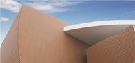 Easy Install Terracotta Facade Cladding , Exterior Building Cladding Anti - Pollution