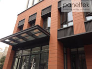 Materiales ventilados terracota compuesta de la fachada para los sistemas constructivos de la fachada