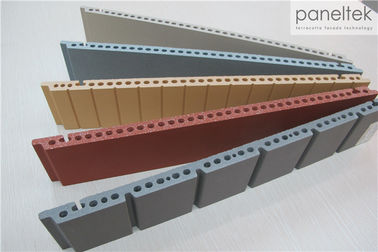 China Tamaño confiable de pared exterior de los productos de cerámica coloridos 300 * 800 * F18mm de los paneles fábrica
