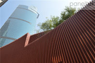 La fachada arquitectónica de la terracota artesona los paneles de los sistemas y la instalación fácil del Baguette