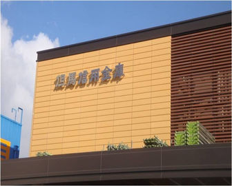 China Materiales de cerámica del revestimiento de la fachada de la terracota del final de encargo para la arquitectura Rainscreen fábrica